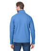 Core365 Men's Venture Heathered Stripe Full-Zip TRUE ROYAL/WHITE ModelBack