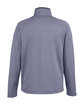 Core365 Men's Venture Heathered Stripe Full-Zip CLSC NAVY/ WHITE OFBack