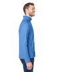 Core365 Men's Venture Heathered Stripe Full-Zip TRUE ROYAL/WHITE ModelSide