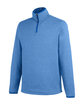 Core365 Men's Venture Heathered Stripe Quarter-Zip TRUE ROYAL/WHITE OFQrt