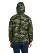 Champion Adult Packable Anorak Quarter-Zip Jacket OLIVE GRN CAMO ModelBack