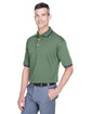 Devon & Jones Men's Tipped Perfect Pima Interlock Polo DILL/ NAVY ModelQrt