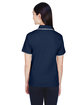 Devon & Jones Ladies' Tipped Perfect Pima Interlock Polo  ModelBack