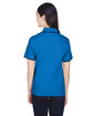 Devon & Jones Ladies' Tipped Perfect Pima Interlock Polo FRENCH BLUE/ NVY ModelBack