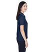 Devon & Jones Ladies' Tipped Perfect Pima Interlock Polo  ModelSide