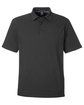 Devon & Jones Crownlux Performance Men's Geo Polo BLACK/ GRAPHITE OFFront