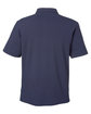 Devon & Jones Crownlux Performance Men's Geo Polo NAVY/ FRENCH BLU OFBack