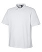 Devon & Jones Crownlux Performance Men's Geo Polo WHITE/ SILVER OFQrt