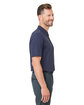 Devon & Jones Crownlux Performance Men's Geo Polo NAVY/ FRENCH BLU ModelSide