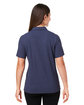 Devon & Jones Crownlux Performance Ladies' Geo Polo NAVY/ FRENCH BLU ModelBack