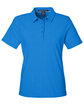 Devon & Jones Crownlux Performance Ladies' Geo Polo FRNCH BLU/ CR BL OFFront