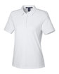 Devon & Jones Crownlux Performance Ladies' Geo Polo WHITE/ SILVER OFQrt