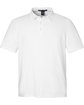 Devon & Jones Men's Raleigh Stretch Polo WHITE OFFront