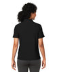 Devon & Jones Ladies' Raleigh Stretch Polo BLACK ModelBack