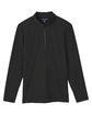 Devon & Jones CrownLux Performance Men's Windsor Welded Quarter-Zip BLACK FlatFront