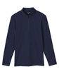 Devon & Jones CrownLux Performance Men's Windsor Welded Quarter-Zip NAVY FlatFront