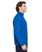 Devon & Jones CrownLux Performance Men's Windsor Welded Quarter-Zip FRENCH BLUE ModelSide