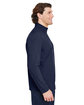 Devon & Jones CrownLux Performance Men's Windsor Welded Quarter-Zip NAVY ModelSide