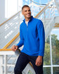 Devon & Jones CrownLux Performance Men's Windsor Welded Quarter-Zip  Lifestyle