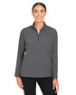 Devon & Jones CrownLux Performance Ladies' Windsor Welded Quarter-Zip  