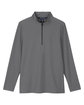 Devon & Jones CrownLux Performance Ladies' Windsor Welded Quarter-Zip GRAPHITE FlatFront