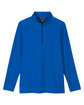 Devon & Jones CrownLux Performance Ladies' Windsor Welded Quarter-Zip FRENCH BLUE FlatFront