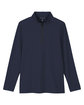 Devon & Jones CrownLux Performance Ladies' Windsor Welded Quarter-Zip NAVY FlatFront