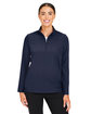 Devon & Jones CrownLux Performance Ladies' Windsor Welded Quarter-Zip  