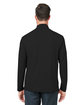 Devon & Jones Men's Raleigh Stretch Quarter-Zip BLACK ModelBack