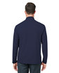 Devon & Jones Men's Raleigh Stretch Quarter-Zip NAVY ModelBack