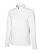 Devon & Jones Ladies' Raleigh Stretch Quarter-Zip WHITE OFQrt