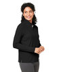 Devon & Jones Ladies' Raleigh Stretch Quarter-Zip BLACK ModelQrt