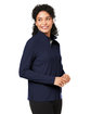 Devon & Jones Ladies' Raleigh Stretch Quarter-Zip NAVY ModelQrt