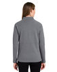 Devon & Jones New Classics Ladies' Charleston Quarter-Zip GRAPHITE MELANGE ModelBack