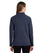 Devon & Jones New Classics Ladies' Charleston Quarter-Zip NAVY MELANGE ModelBack