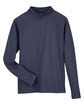 Devon & Jones New Classics Ladies' Charleston Quarter-Zip NAVY MELANGE FlatFront