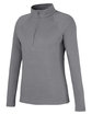 Devon & Jones New Classics Ladies' Charleston Quarter-Zip GRAPHITE MELANGE OFQrt