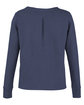 Devon & Jones New Classics Ladies' Charleston Pullover NAVY MELANGE OFBack