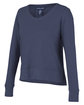 Devon & Jones New Classics Ladies' Charleston Pullover NAVY MELANGE OFQrt