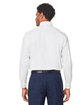 Devon & Jones CrownLux Performance Men's Spencer Poplin Shirt WHITE ModelBack