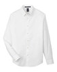 Devon & Jones CrownLux Performance Men's Spencer Poplin Shirt WHITE FlatFront