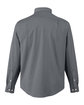 Devon & Jones CrownLux Performance Men's Spencer Poplin Shirt GRAPHITE MELANGE OFBack