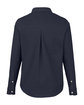 Devon & Jones CrownLux Performance Ladies' Spencer Poplin Shirt NAVY MELANGE OFBack