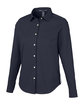 Devon & Jones CrownLux Performance Ladies' Spencer Poplin Shirt NAVY MELANGE OFQrt