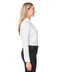 Devon & Jones CrownLux Performance Ladies' Spencer Poplin Shirt WHITE ModelSide