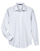 Devon & Jones Men's Crown Collection Micro Tattersall Woven Shirt WHT/ SLVR/ SLATE FlatFront