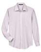 Devon & Jones Men's Crown Collection Micro Tattersall Woven Shirt WHT/ BURG/ SLVR FlatFront