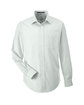 Devon & Jones Men's Crown Collection Micro Tattersall Woven Shirt WHT/ FOREST/ LME OFFront