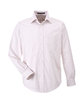 Devon & Jones Men's Crown Collection Micro Tattersall Woven Shirt WHT/ RUST/ STONE OFFront