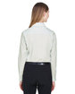 Devon & Jones Ladies' Crown Collection Micro Tattersall Woven Shirt  ModelBack